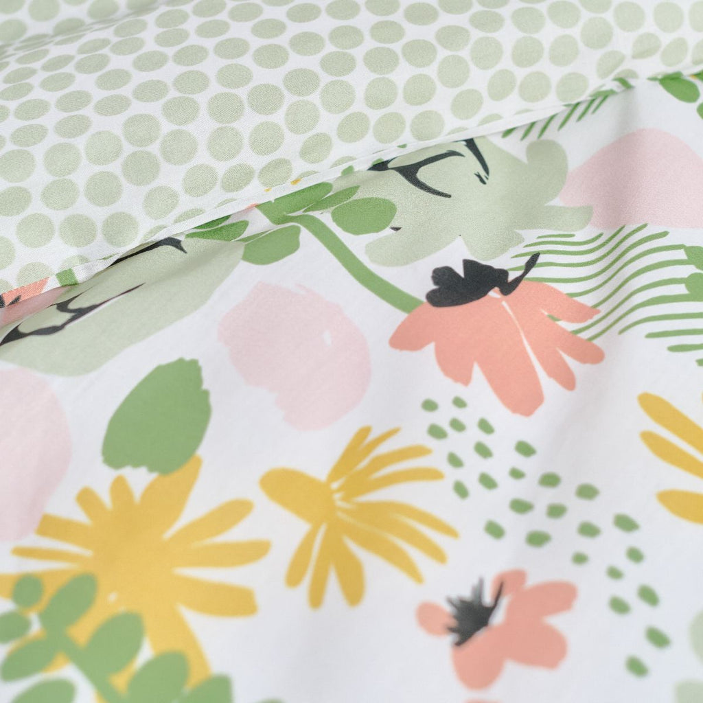 Sunshine - Pattern 12.16 Bed Set - Green