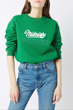 Sweatshirt Louismidnight Molleton - jersey VERT PRAIRIE
