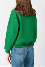 Sweatshirt Louismidnight Molleton - jersey VERT PRAIRIE