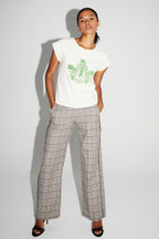 T-Shirt Robbie Blason Green Hergestellt in Portugal – Weiß