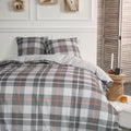Juego De Cama - Franela - Acero