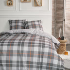 Juego De Cama - Franela - Acero