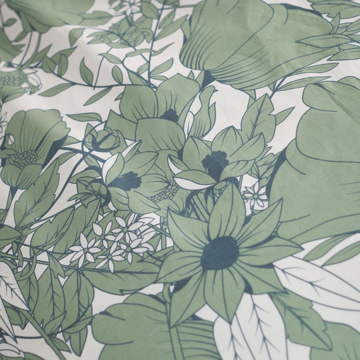 Parure De Lit - Flanelle  - Vert
