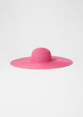 Chapeau Parma Surdimensionné En Paille - Rose