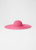 Chapeau Parma Surdimensionné En Paille - Rose