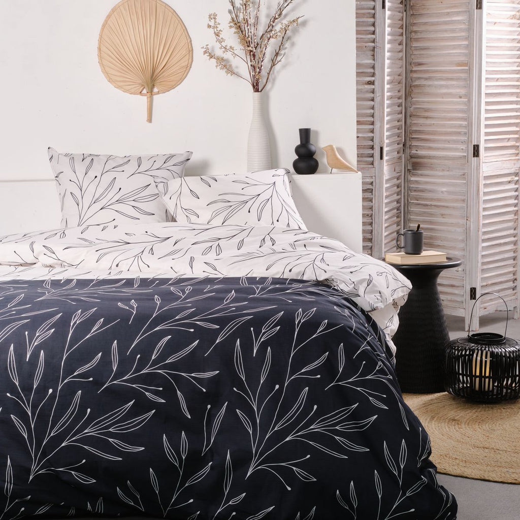 Sunshine - Completo Letto Motivo 13.28 - Nero