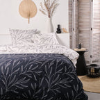 Sunshine - Completo Letto Motivo 13.28 - Nero