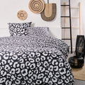 Sunshine - Juego de Cama Estampado 13.37 - Negro