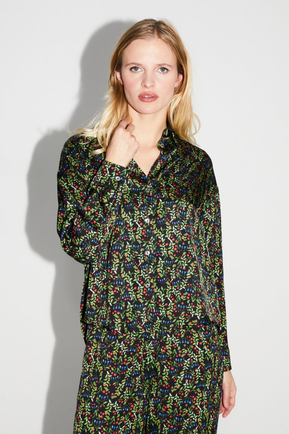 Camisa Irina Radical Bloom hecha en Italia