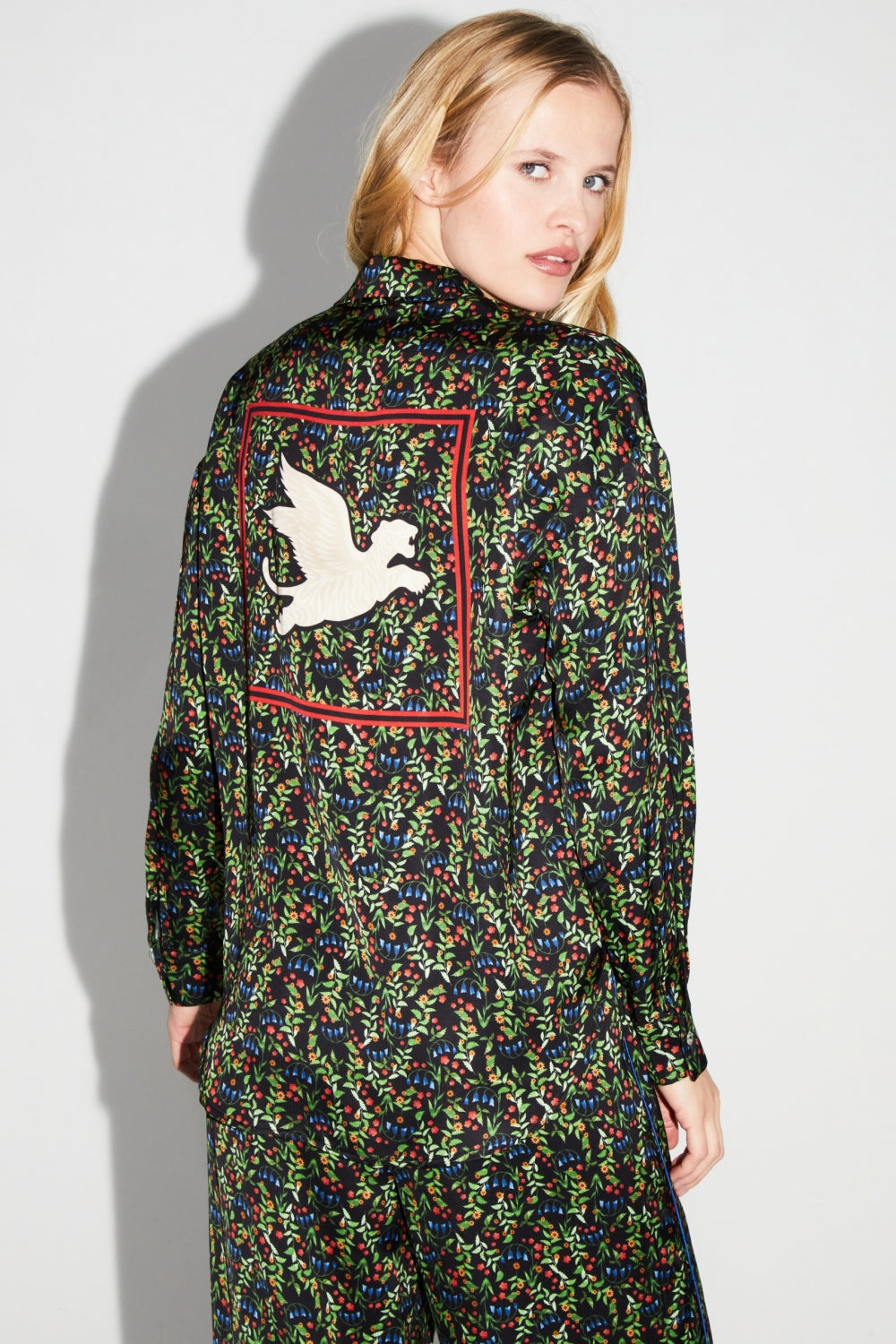 Camisa Irina Radical Bloom hecha en Italia