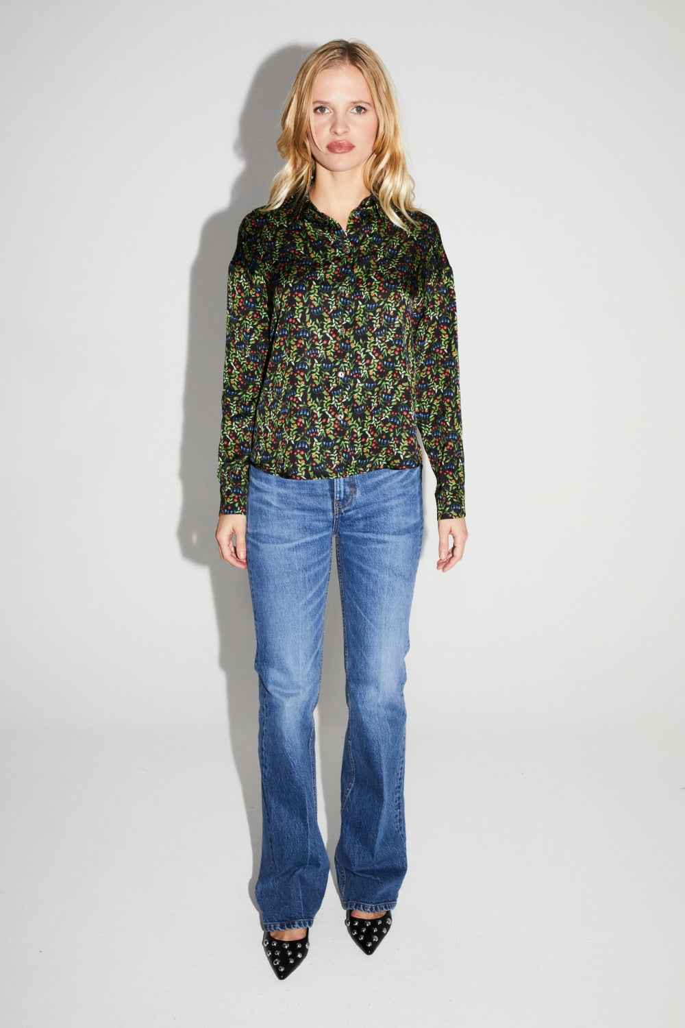 Camisa Irina Radical Bloom hecha en Italia