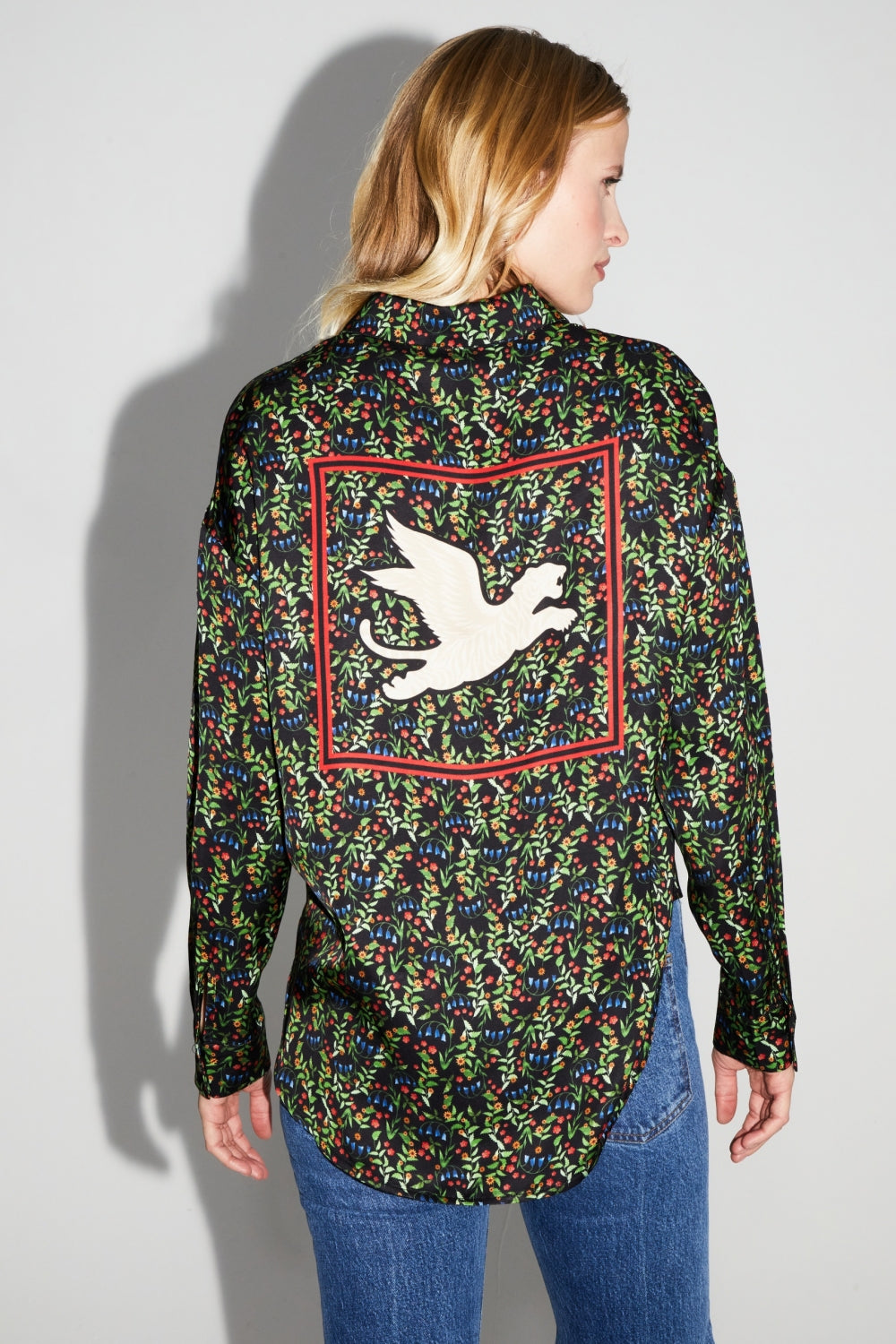 Camisa Irina Radical Bloom hecha en Italia