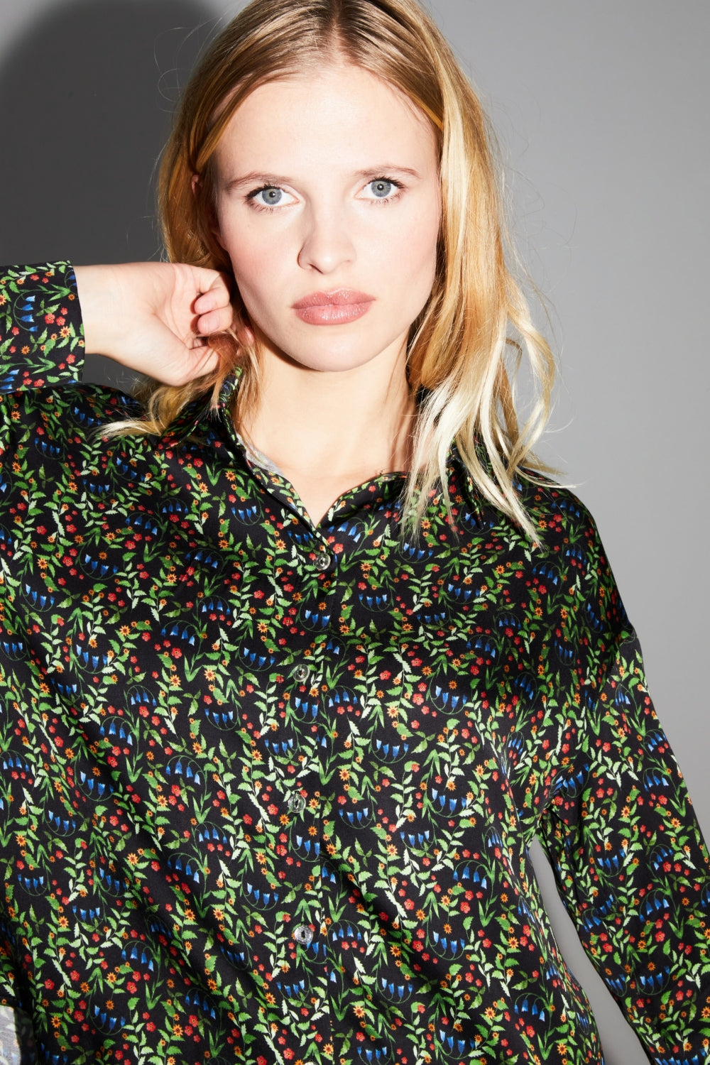 Camisa Irina Radical Bloom hecha en Italia