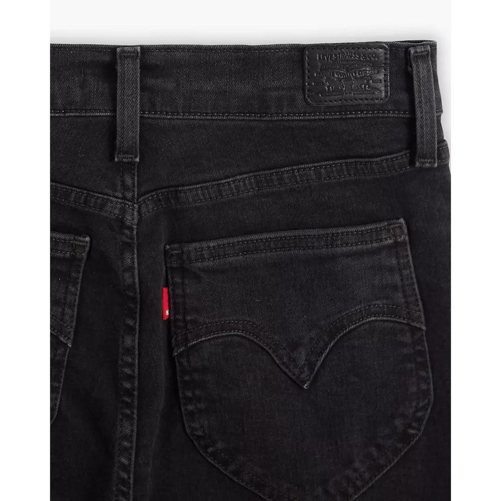 Jean Skinny Taille Haute Levi's Retro High Noir