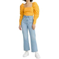 Jean Droit Taille Très Haute Levi's Ribcage Bleu