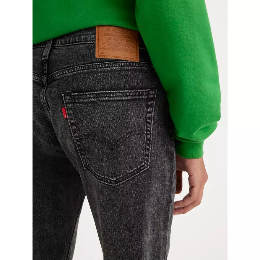 Jean Tapered Taille Mi-Haute Levi's 502 Noir