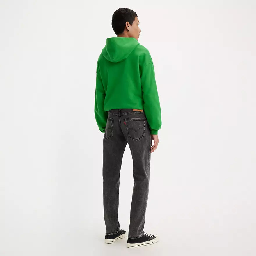Jean Tapered Taille Mi-Haute Levi's 502 Noir