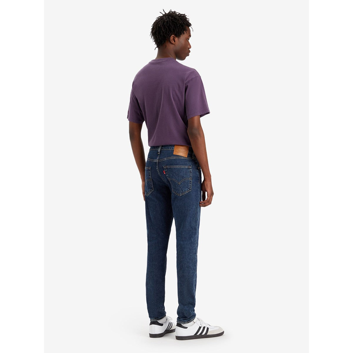 Jean Slim Tapered Taille Mi-Haute Levi's 512 Bleu