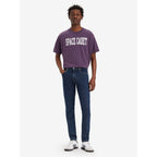 Jean Slim Tapered Taille Mi-Haute Levi's 512 Bleu
