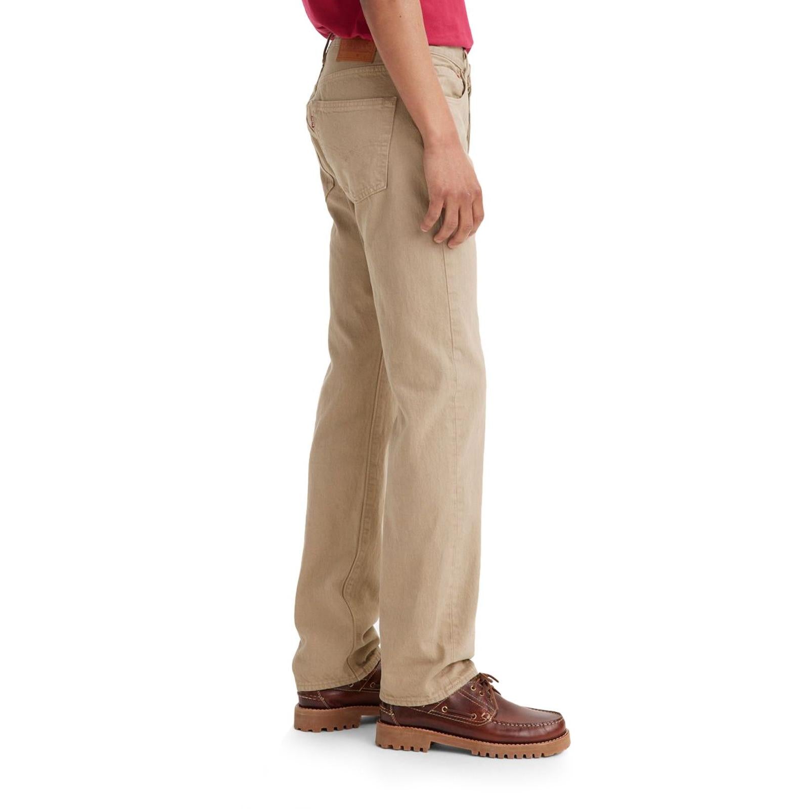 Jean Droit Taille Mi-Haute Levi's 501 Beige