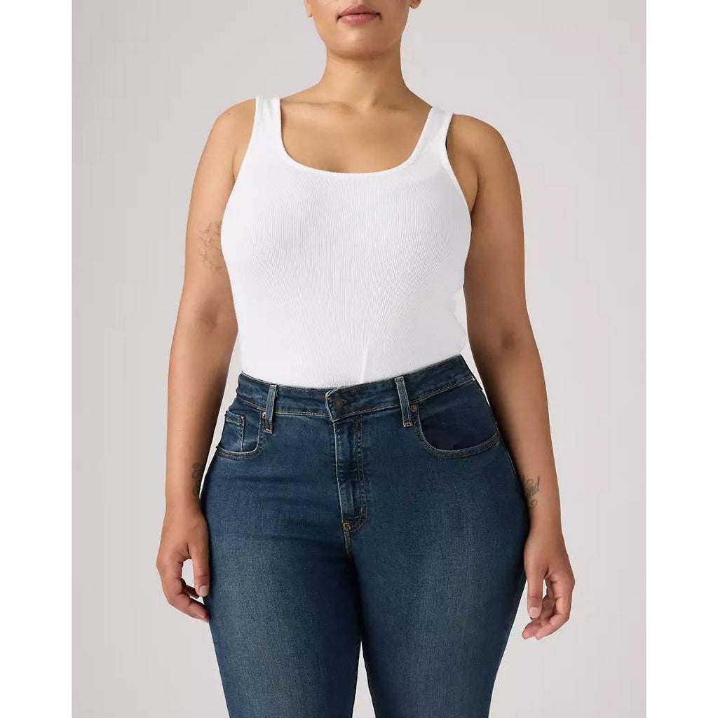 Jean Flare Taille Haute Levi's 726 Bleu