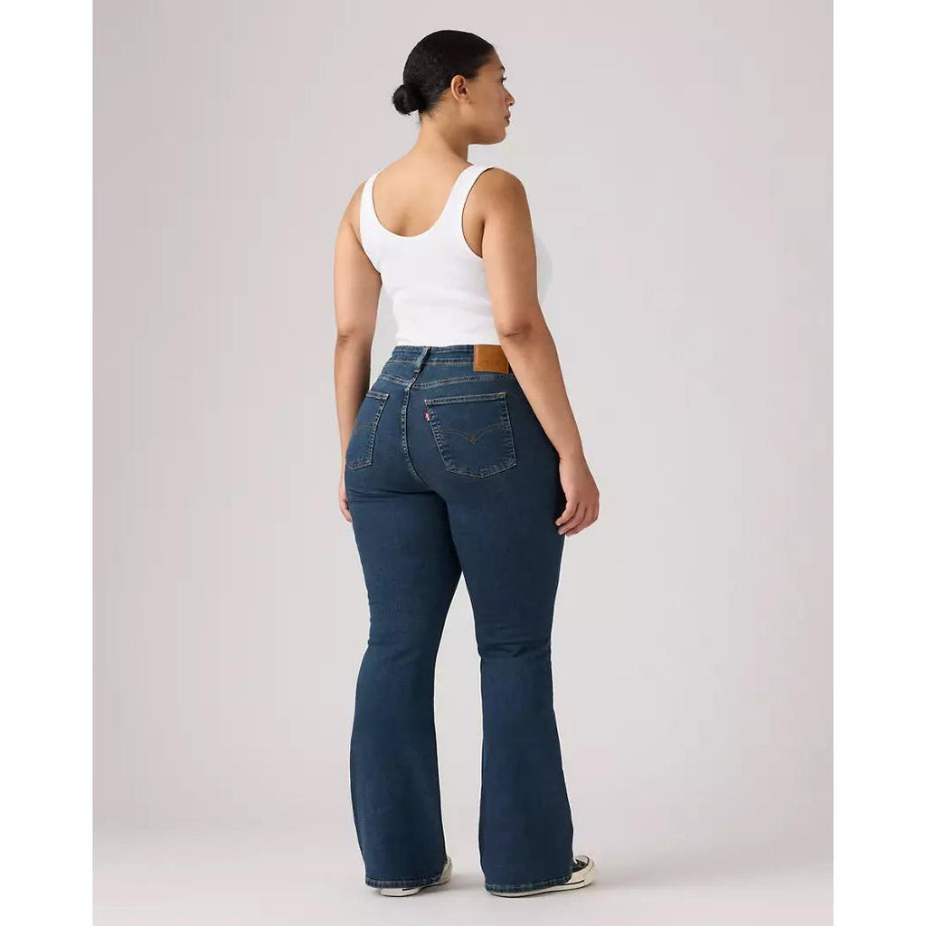 Jean Flare Taille Haute Levi's 726 Bleu