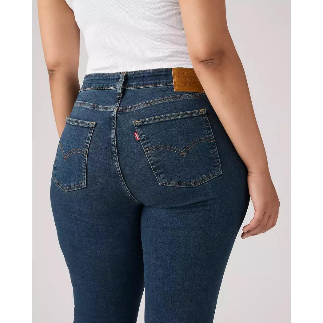 Jean Flare Taille Haute Levi's 726 Bleu