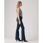 Jean Flare Taille Haute Levi's 726 Bleu