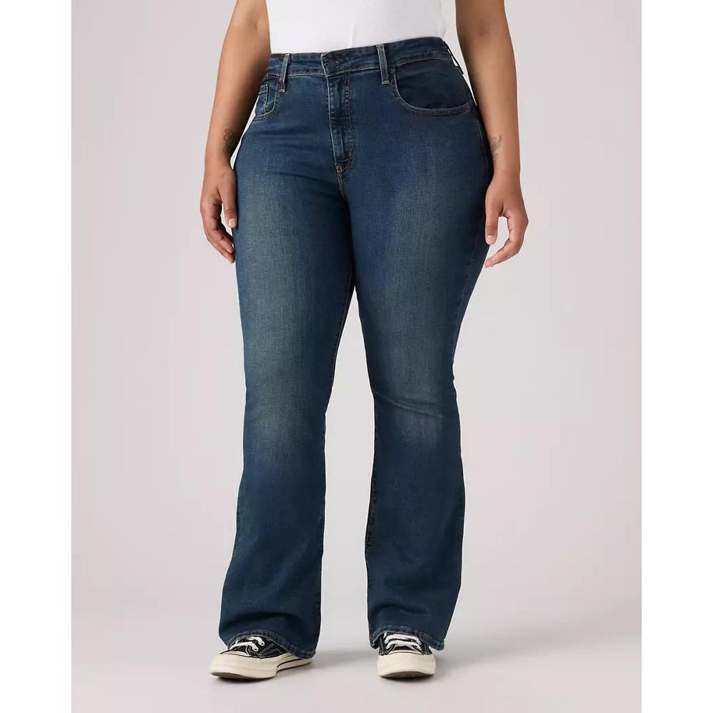 Jean Flare Taille Haute Levi's 726 Bleu