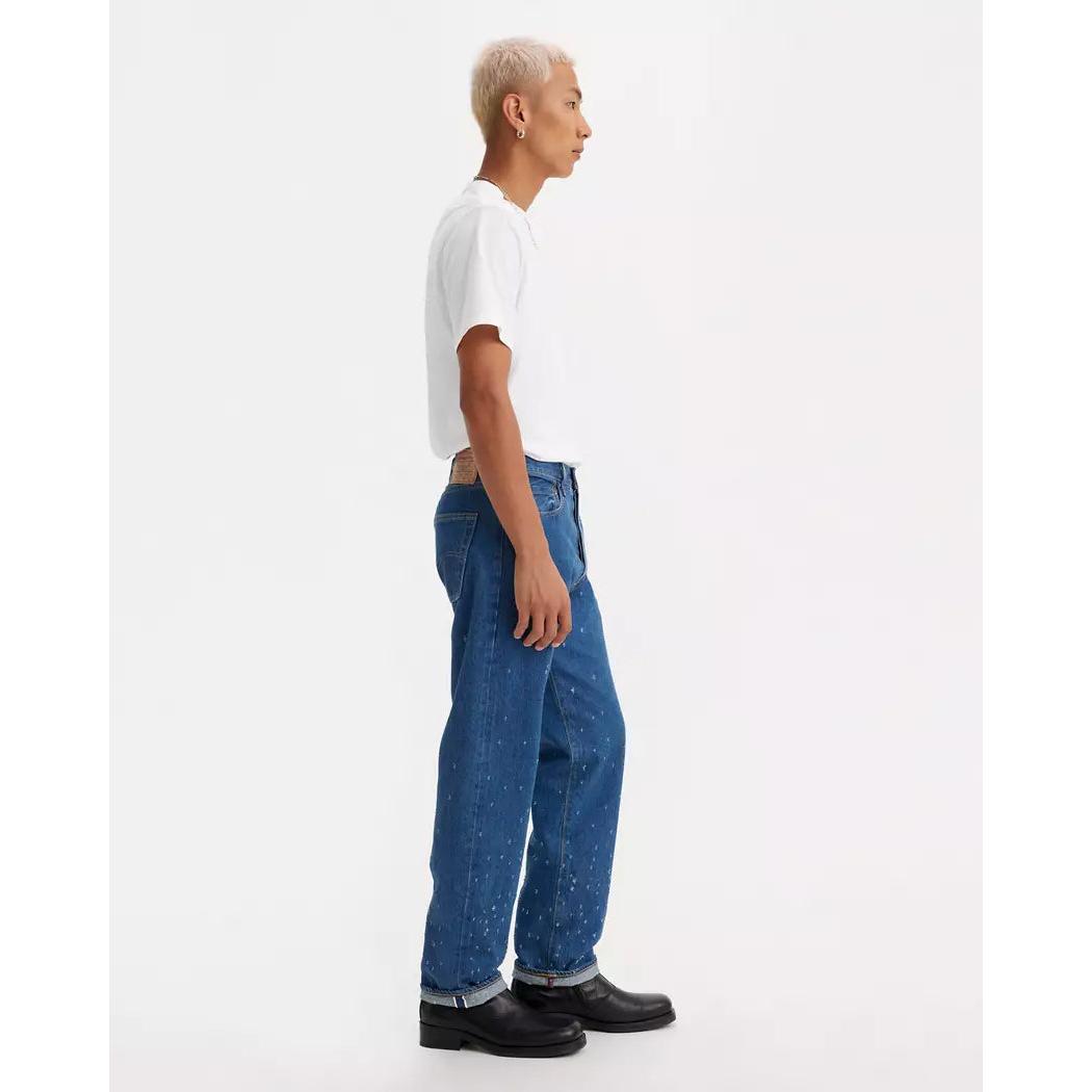 Jean Droit Taille Mi-Haute Levi's 501 1980S Bleu