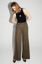 Pantalones Charlie Geo Azafrán Hechos en Italia
