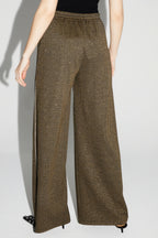 Pantalones Charlie Geo Azafrán Hechos en Italia