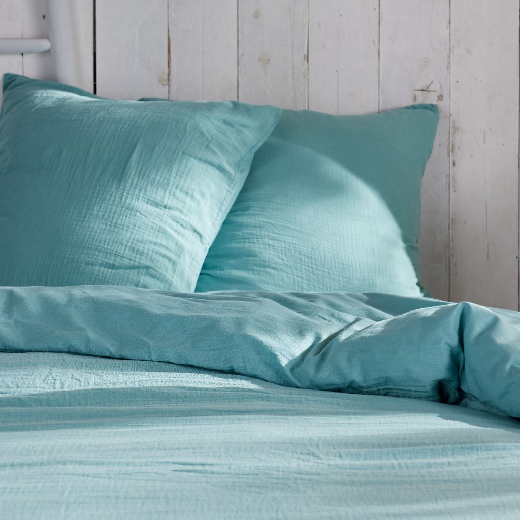 Cotton Gauze - Bedding Set - Denim