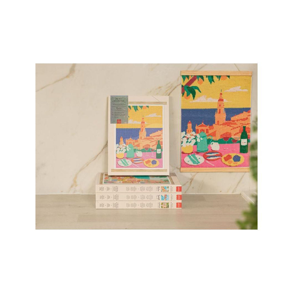 Coffret Petit Diamond - Diamond Painting Menton Par Gisele Murias