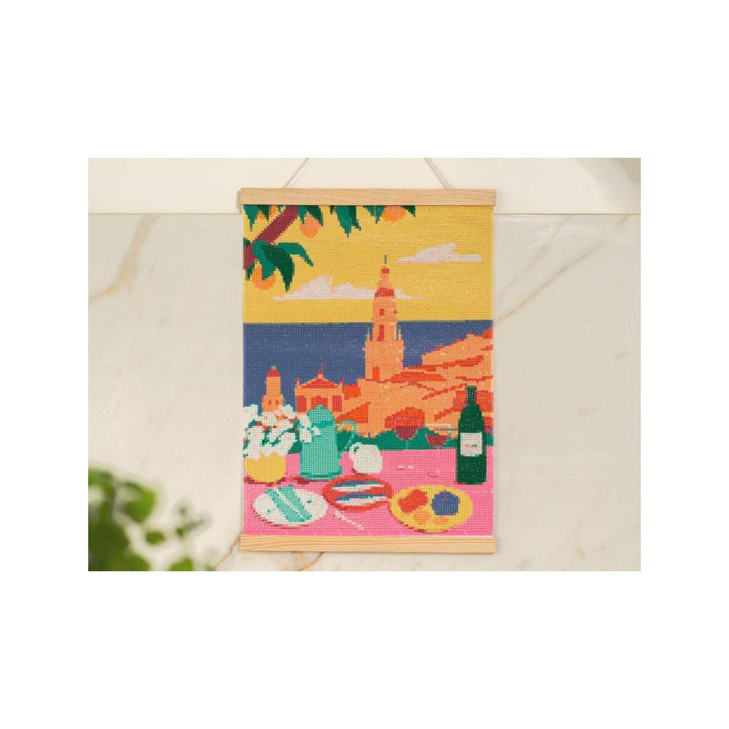 Coffret Petit Diamond - Diamond Painting Menton Par Gisele Murias