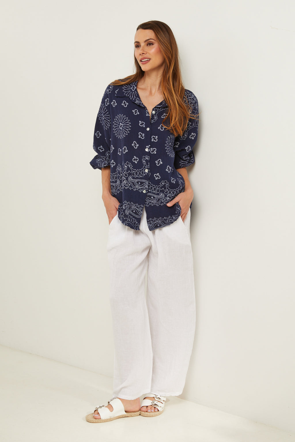 Camisa - Azul marino