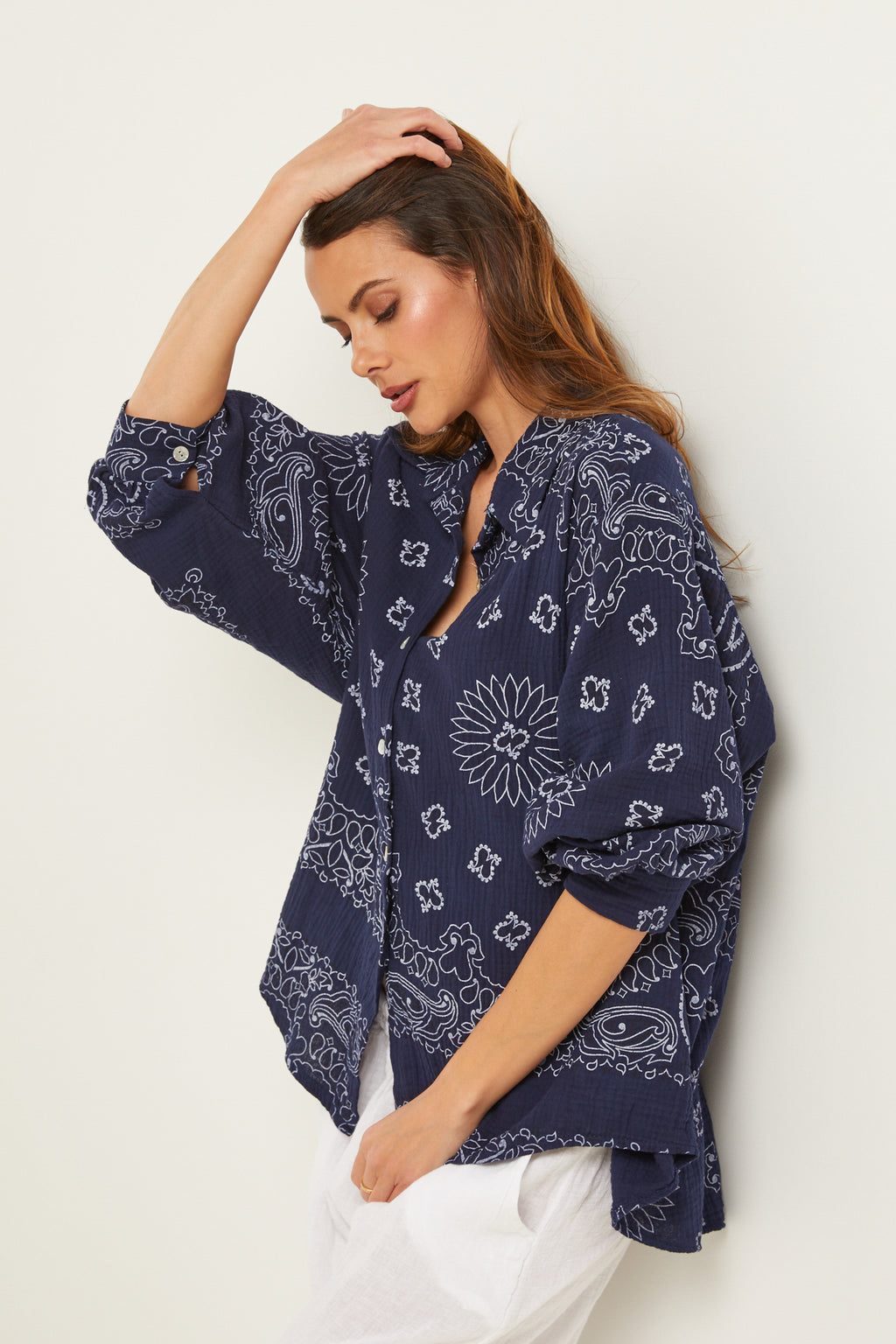 Camisa - Azul marino