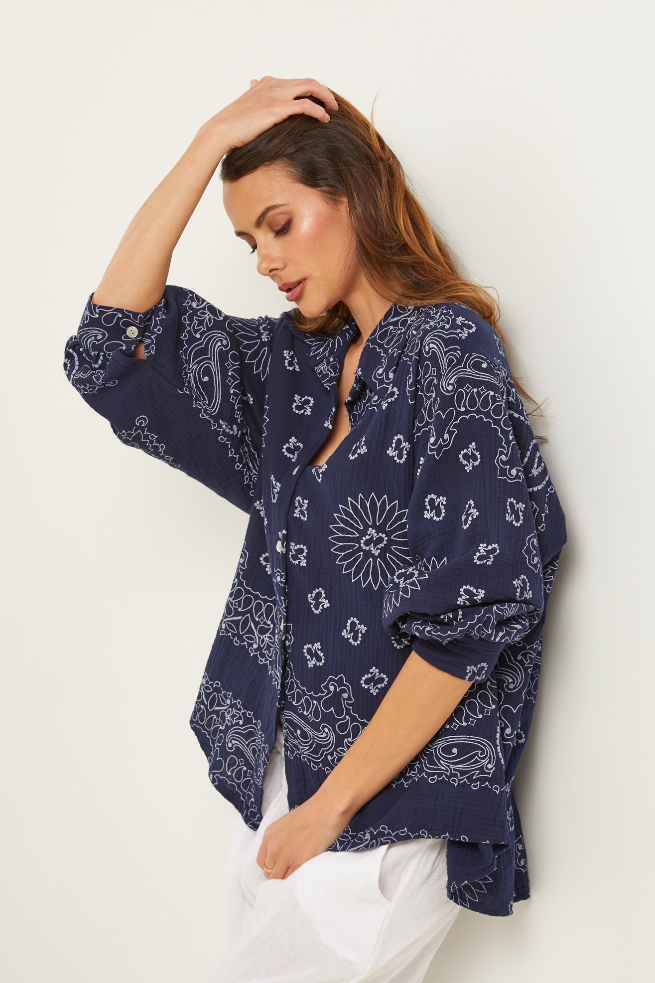 Camisa - Azul marino