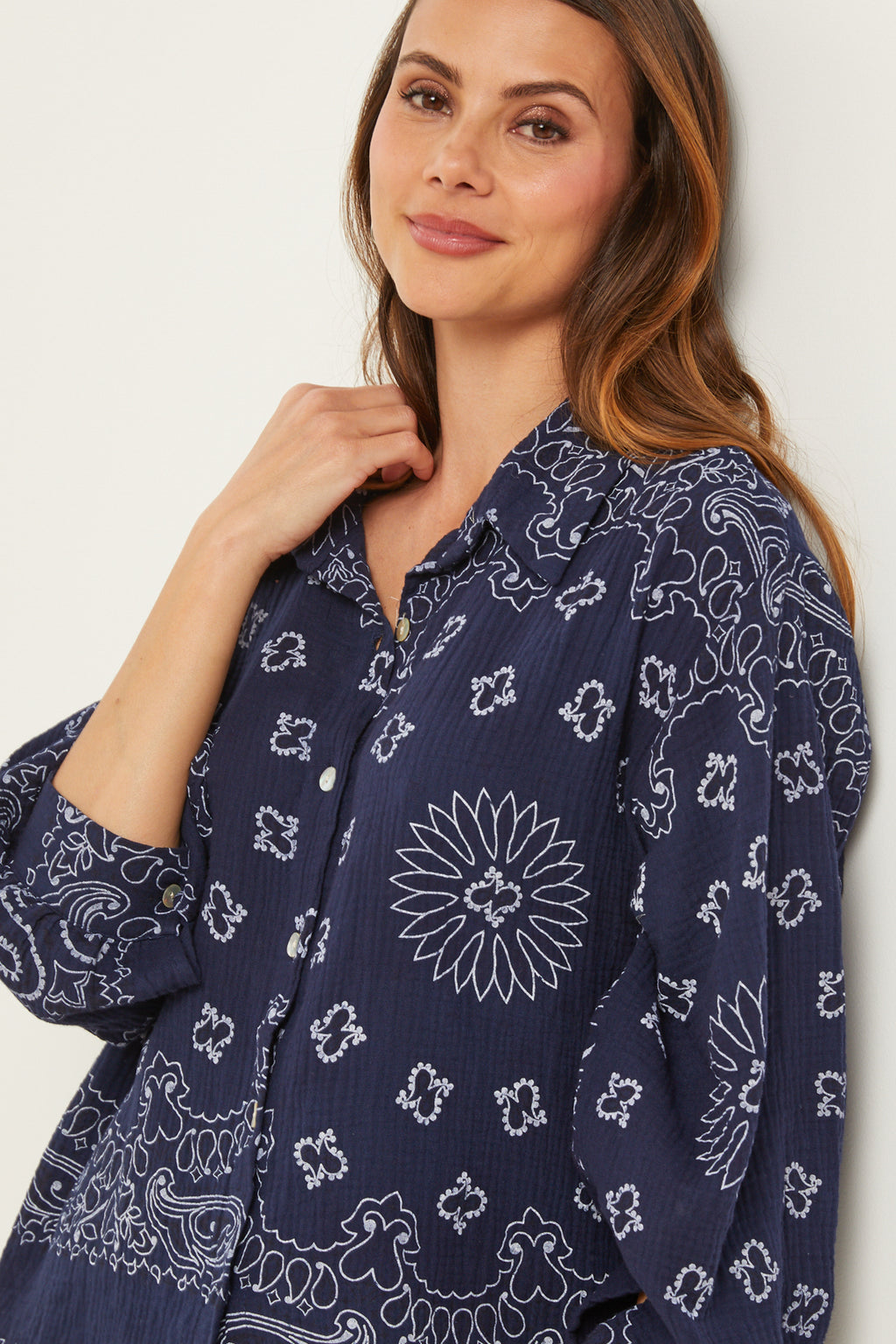 Camisa - Azul marino