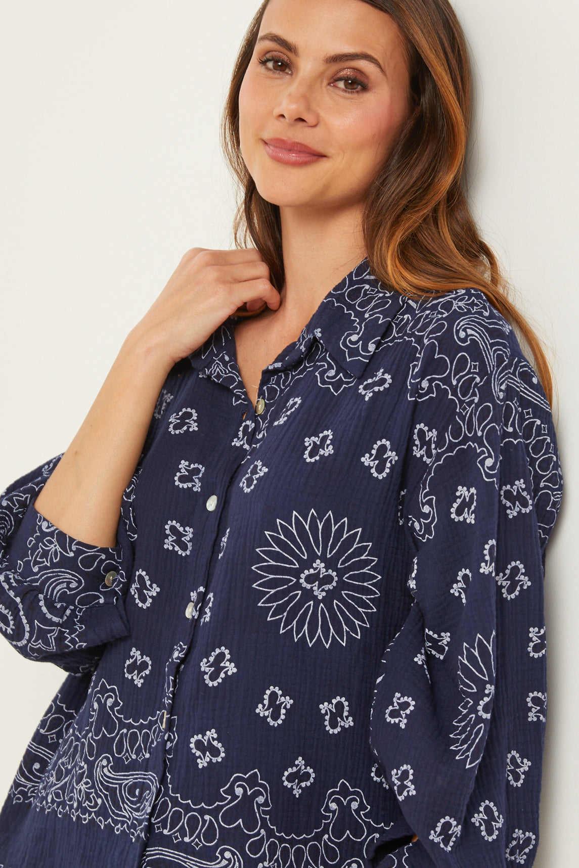 Camisa - Azul marino