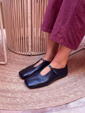 Midnight Carousel Flats - Black