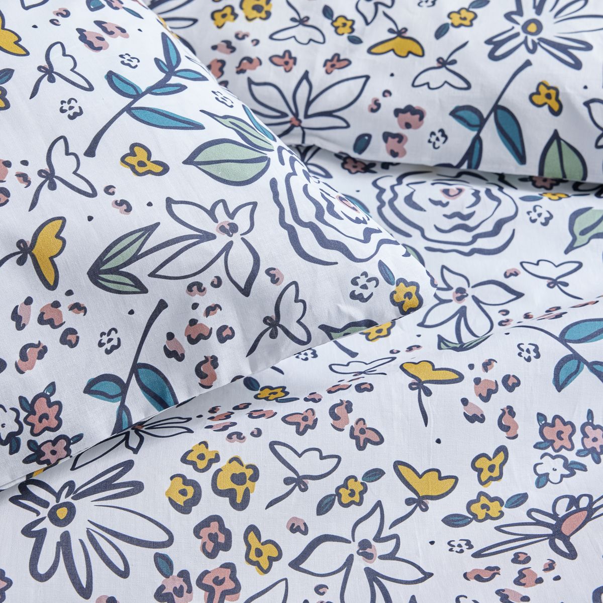 Sunshine - Patterned Bedding Set 16.10 - Chalk