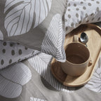 Mawira Zipped Set - Patterned Bedding Set 3.2 - Dune