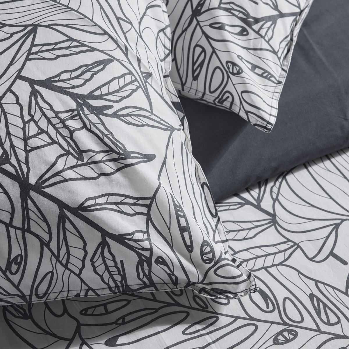 Mawira Parure Zippée - Parure De Lit Motif 3.7 - Noir