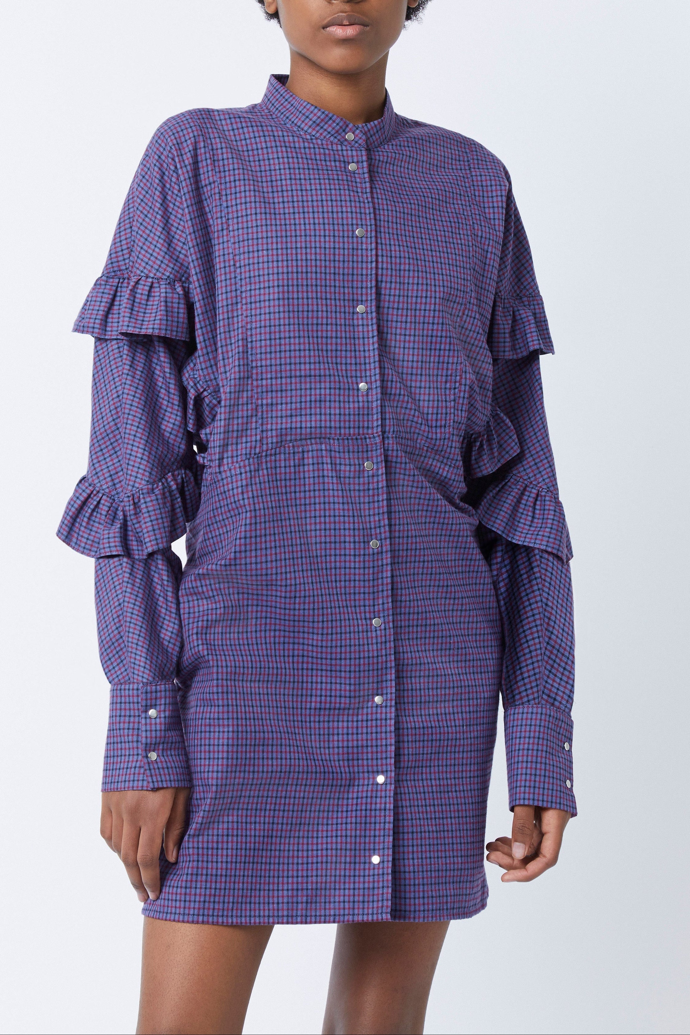 Tell Isaac Dress - geometric ORAGE