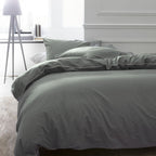 Percale Permanent Premium - Juego De Cama Piping Percal - Salvia