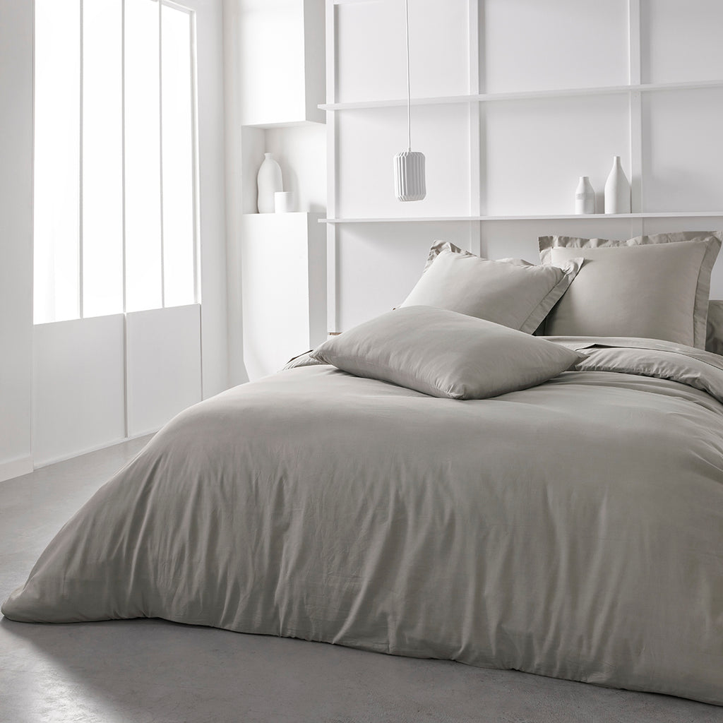 Percale Permanent Premium - Drap Housse Percale - Dune