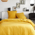 Cotton Gauze - Bed Set - Ochre