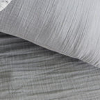 Gaze De Coton - Parure De Lit - Acier