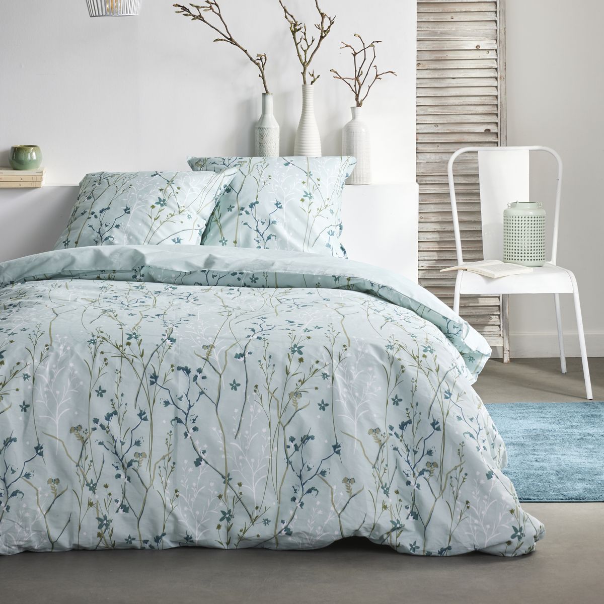 Sunshine - Juego De Cama Hc2 Estampado 0.9 - Azul